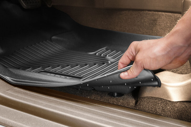 Husky Liners Husky Liners 24-25 Toyota Tacoma Hybrid Weatherbeater Front & 2nd Seat Floor Liners - Black Floor Mats - Rubber aftermarket performance part