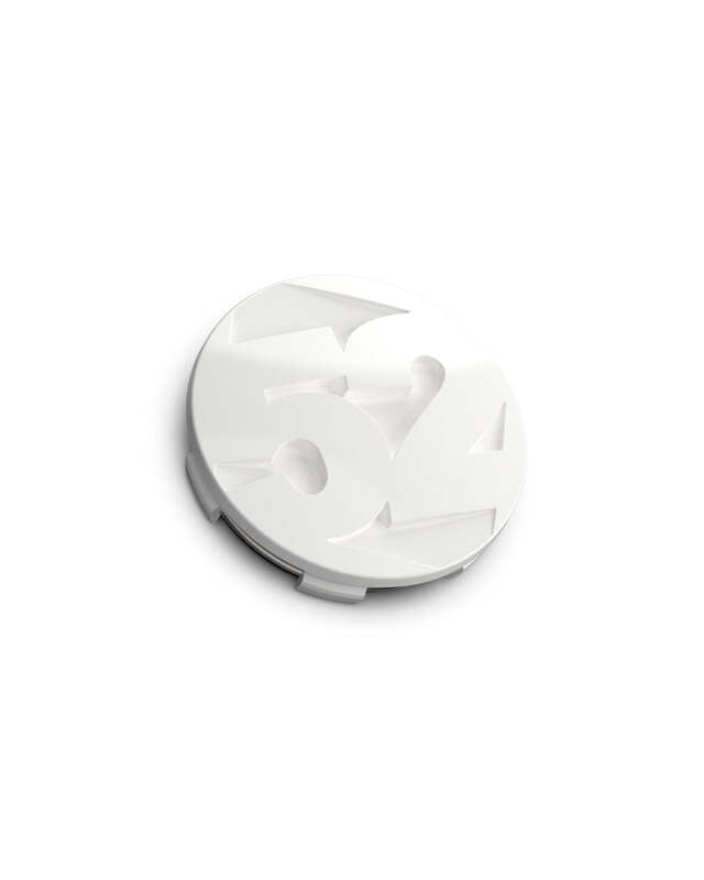 fifteen52 65mm Snap In Center Cap Single for Rally Sport/MX/SV Wheels - Rally White (Gloss White) fifteen52 Wheel Center Caps AXOPROS