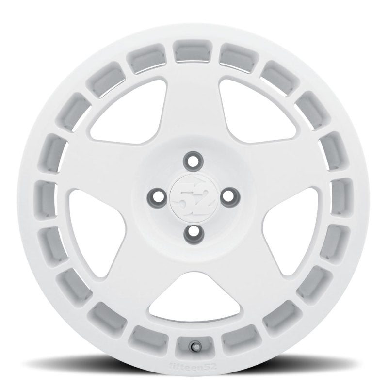 fifteen52 Turbomac 17x7.5 4x108 42mm ET 63.4mm Center Bore Rally White Wheel fifteen52 Wheels - Cast AXOPROS