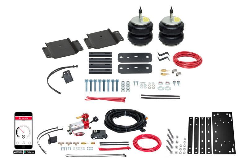 Firestone 07-21 Toyota Tundra 2WD/4WD AIO Wireless Ride-Rite All-In-One Kit (W217602872) Firestone Air Suspension Kits AXOPROS