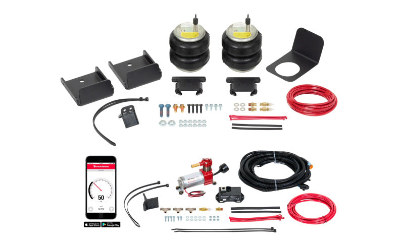 Firestone Ride-Rite Air Spring Kit Rear 2019 GMC Sierra 1500 (W217602609) Firestone Air Suspension Kits AXOPROS