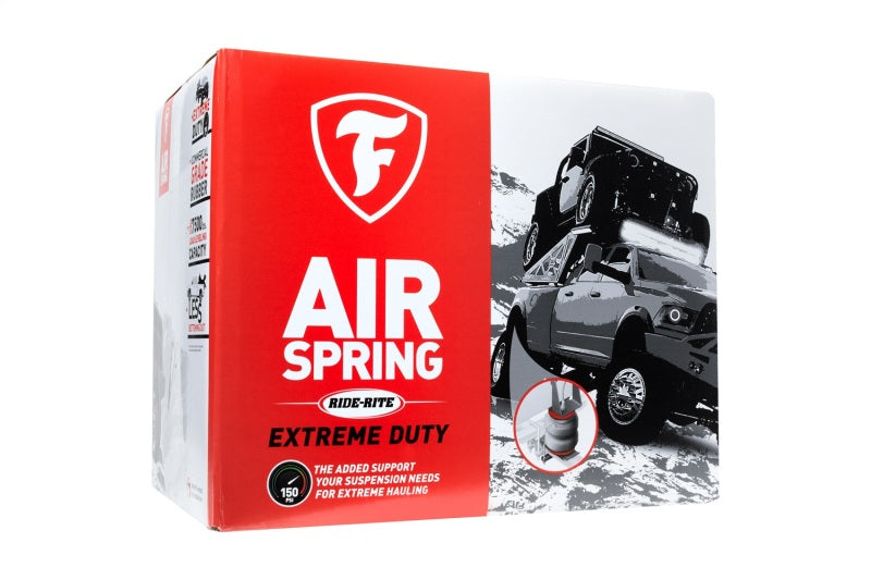 Firestone Ride-Rite RED Label Ex Duty Air Spring Kit Rear 01-10 Chevy/GMC 2500HD 2&4WD (W217602700) Firestone Air Suspension Kits AXOPROS