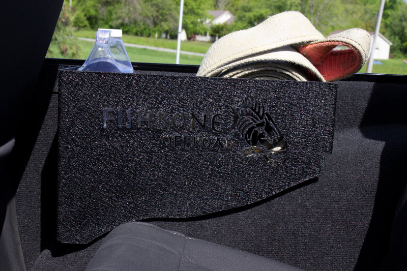 Fishbone Offroad 07-18 Jeep Wrangler JK 2-Door Wheel Well Storage Bins Fishbone Offroad Storage Racks AXOPROS