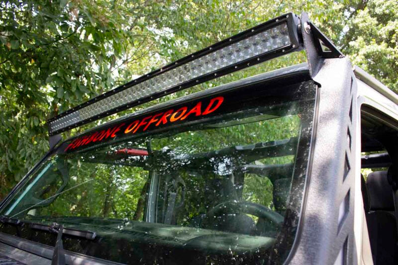 Fishbone Offroad 2018+ Jeep Wrangler JL Windshield Light Bracket Fishbone Offroad Light Mounts AXOPROS