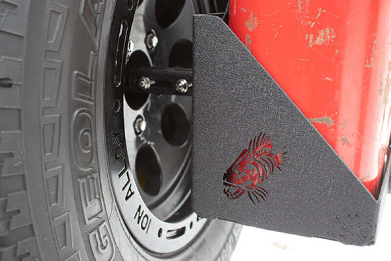Fishbone Offroad Spare Tire Jerry Can Mount Fishbone Offroad Truck Bed Rack AXOPROS