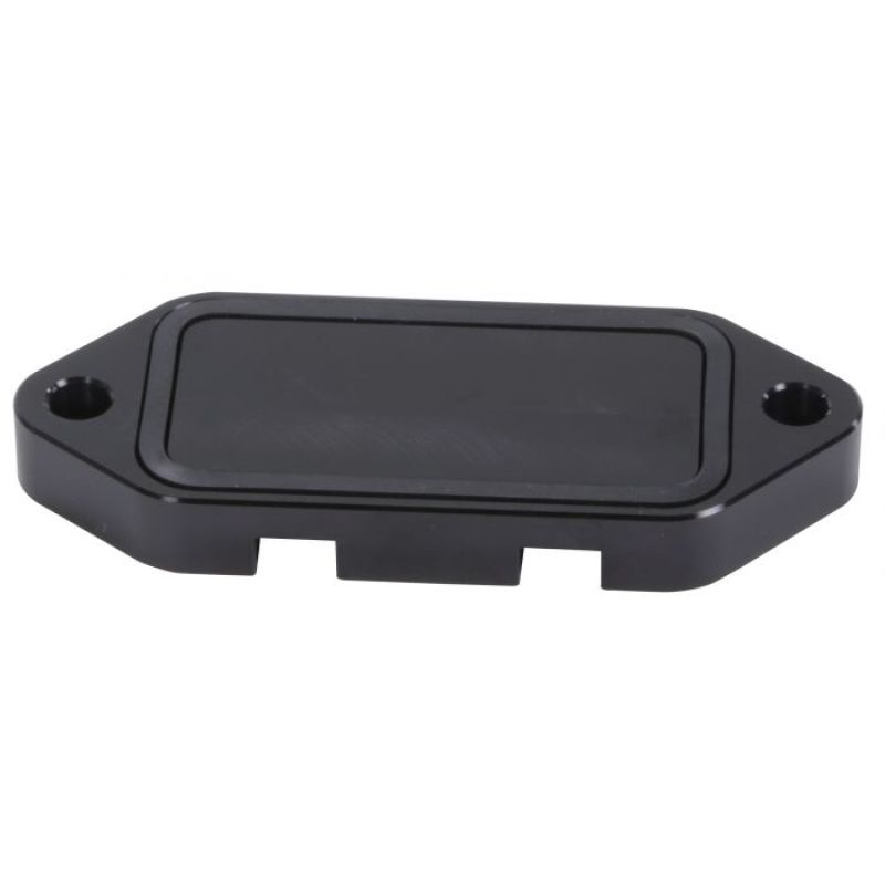 Fleece Performance 01-17 GM Duramax Billet Coolant Block Off Plate Fleece Performance Block Off Plates AXOPROS