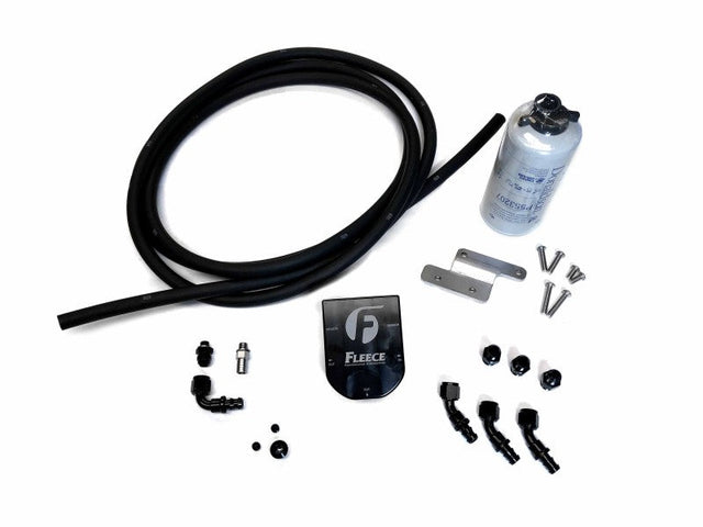 Fleece Performance 03-18 Dodge Cummins Auxiliary Fuel Filter Kit Fleece Performance Fuel Pump Hangers  AXOPROS