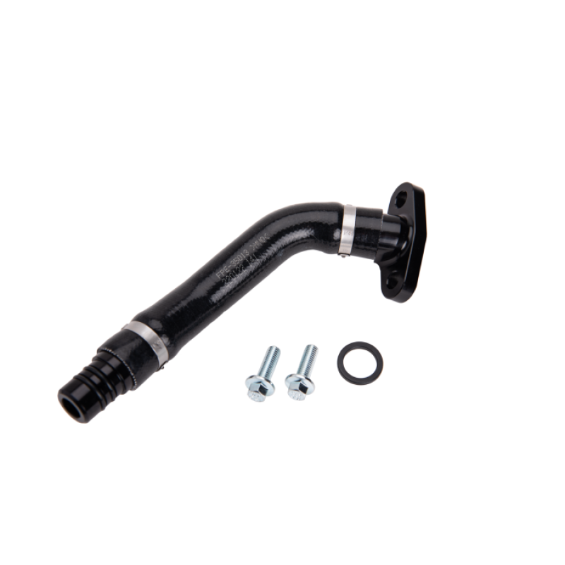 Fleece Performance 07-18 Dodge 2500/3500 6.7L Cummins Turbo Drain Tube Kit Fleece Performance Oil Line Kits AXOPROS