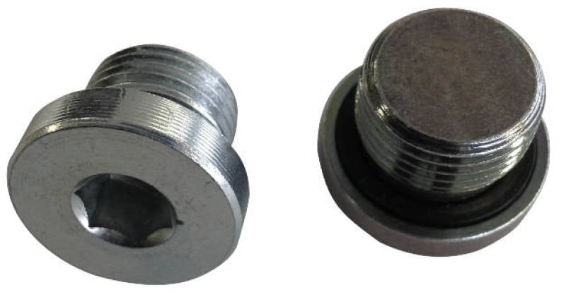 Fleece Performance 07.5-12 Dodge 6.7L Cummins Stock VGT Turbo Coolant Delete Plugs Fleece Performance Block Off Plates AXOPROS