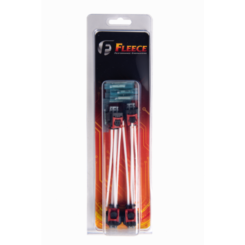 Fleece Performance 17-22 GM 2500/3500 Duramax Replacement Fuel Injector Connector w/Pigtail (4 Pack) Fleece Performance Fuel Filters  AXOPROS