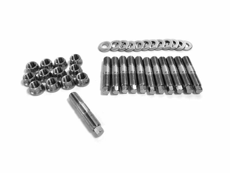 Fleece Performance 94-18 Dodge Cummins 2500-3500 Exhaust Manifold Stud Kit - 7mm External Hex Head Fleece Performance Hardware Kits - Other AXOPROS
