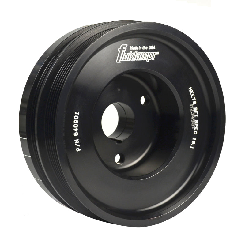 Fluidampr 03-06 Nissan 350Z VQ35DE V6 Steel Internally Balanced Damper Fluidampr Crankshaft Dampers AXOPROS