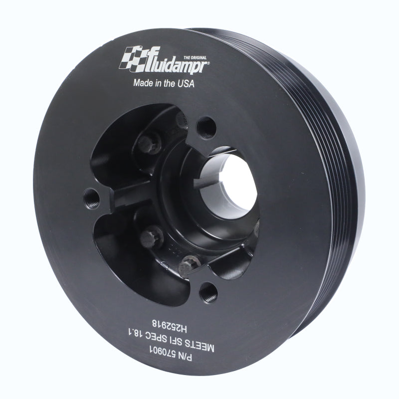 Fluidampr 09-21 Nissan GT-R R35 VR38DETT Steel Internally Balanced Damper Fluidampr Crankshaft Dampers AXOPROS