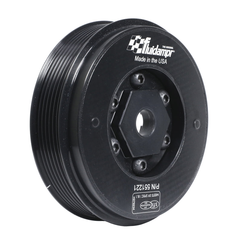 Fluidampr 91-08 VW Golf/05-12 Passat B6/B7 / 03-10 Audi TT Steel Internally Balanced Damper Fluidampr Crankshaft Dampers AXOPROS