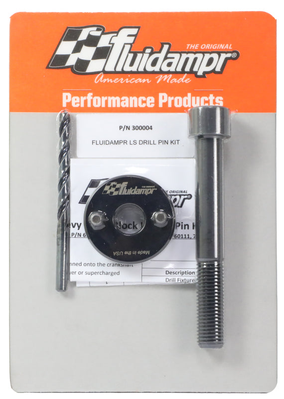 Fluidampr GM/Chevy LS Drill Pin Kit Fluidampr Bolts AXOPROS