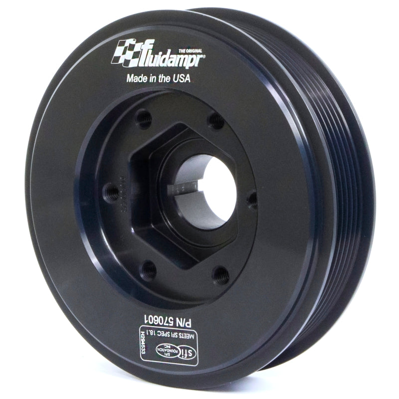 Fluidampr Honda K Series Steel Internally Balanced Damper Fluidampr Crankshaft Dampers AXOPROS