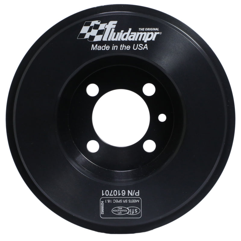 Fluidampr Mitsubishi EVO 8 / 9 Steel Internally Balanced Damper Fluidampr Crankshaft Dampers AXOPROS