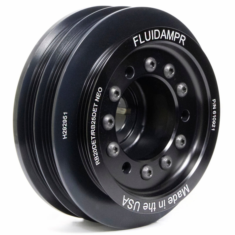 Fluidampr Nissan RB20DET/RB25DET NEO Phase-1 BNR32 GT-R Steel Internally Balanced Damper Fluidampr Crankshaft Dampers AXOPROS