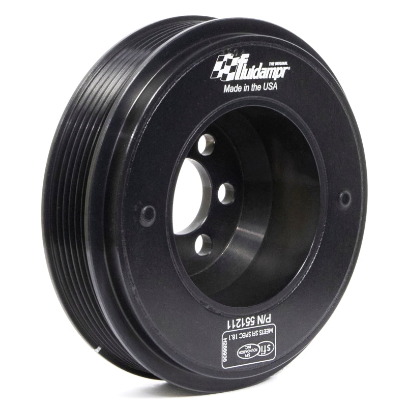 Fluidampr VW 06-08 2L FSI Motor (6 bolt hole mounting) Steel Internally Balanced Damper Fluidampr Crankshaft Dampers AXOPROS