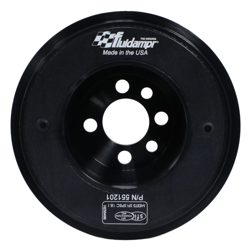 Fluidampr VW 2000-2005 1.8L Turbo Motor (4 bolt hole mounting) Steel Internally Balanced Damper Fluidampr Crankshaft Dampers AXOPROS