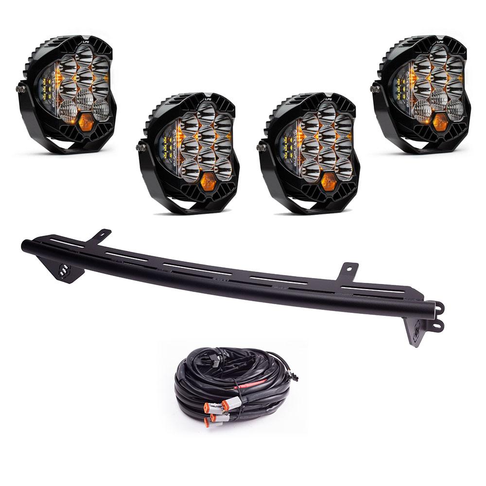 Ford Bull Bar Light Kit Baja Designs Auxiliary Light AXOPROS