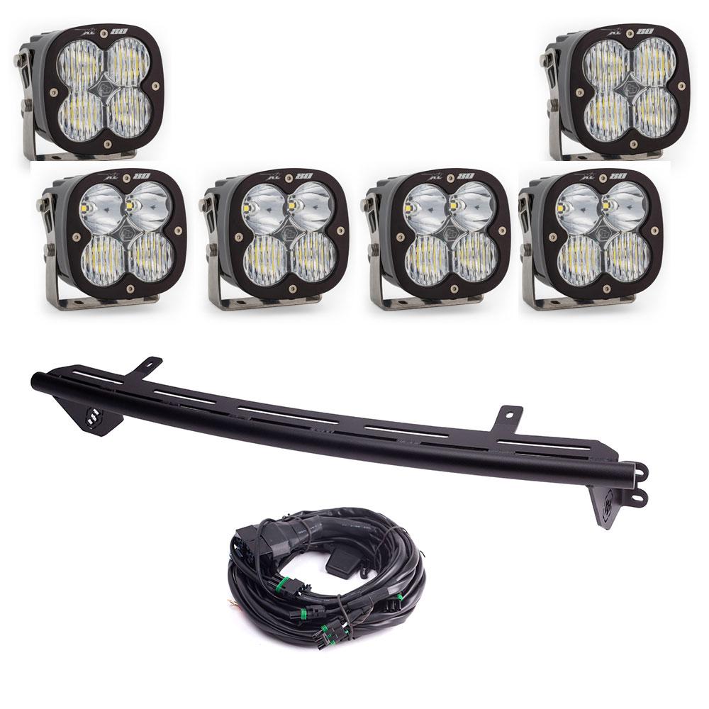 Ford Bull Bar Light Kit Baja Designs Auxiliary Light AXOPROS