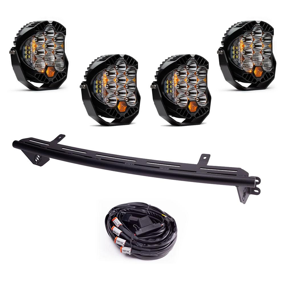 Ford Bull Bar Light Kit Baja Designs Auxiliary Light AXOPROS