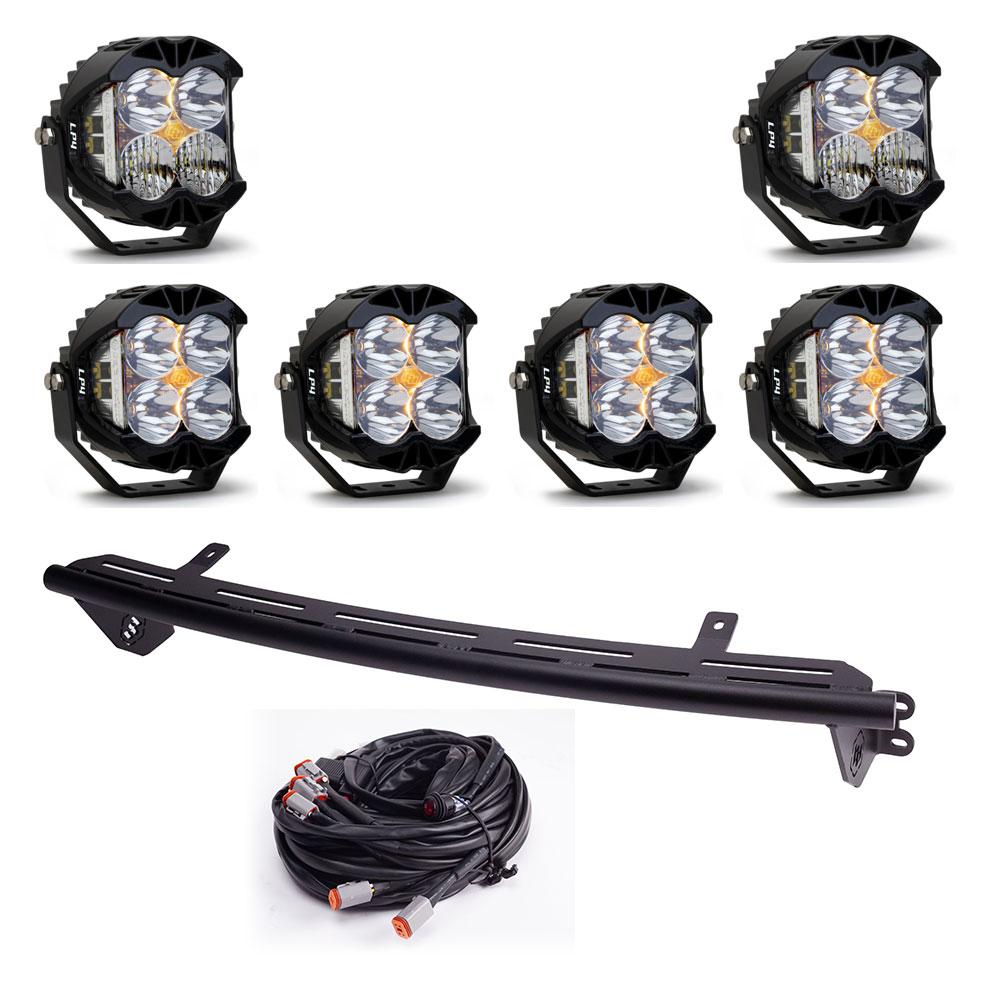 Ford Bull Bar Light Kit Baja Designs Auxiliary Light AXOPROS