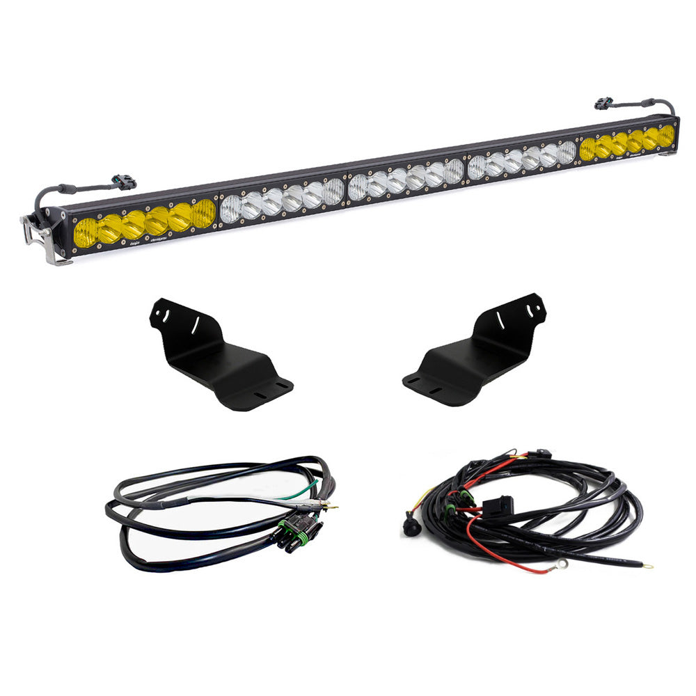 Ford OnX6+ 50 Inch Dual Control Roof Mount Light Kit Baja Designs Light Bar AXOPROS