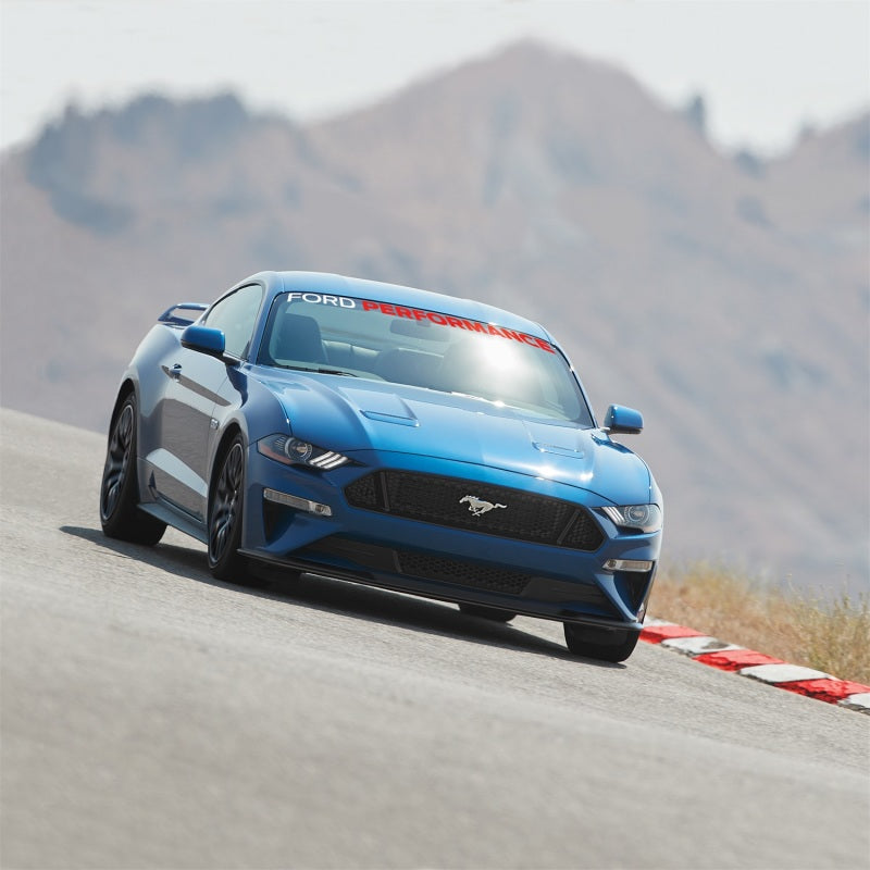 Ford Performance 2015-2017 Mustang Windshield Banner Ford Performance - White / Red Ford Racing Stickers/Decals/Banners AXOPROS