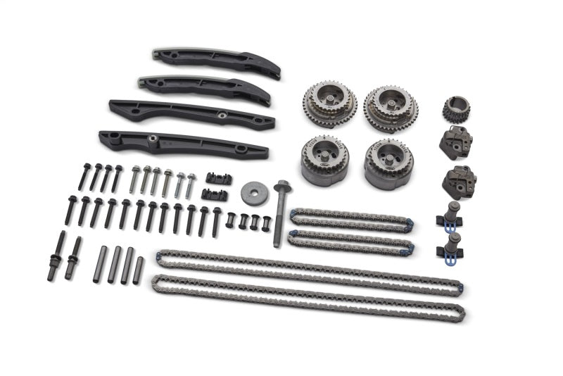 Ford Racing 15-17 Mustang Coyote 5.0L 4V TI-VCT Camshaft Drive Kit Ford Racing Timing Chains AXOPROS