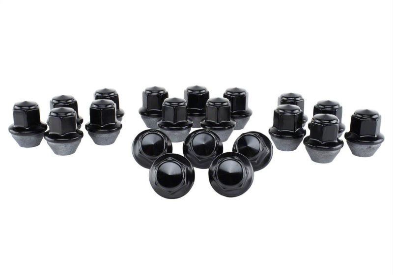 Ford Racing 15-18 Mustang Black Lug Nut Kit (20 Lug Nuts) Ford Racing Lug Nuts  AXOPROS