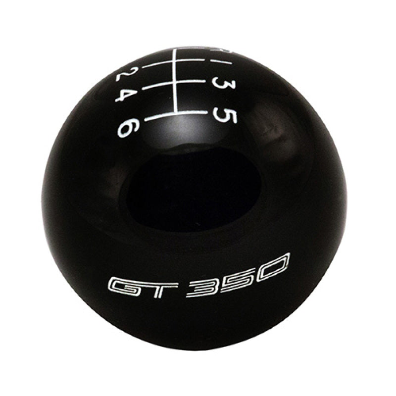 Ford Racing 15-19 Mustang GT350 6-Speed Shift Knob - Black Ford Racing Shift Knobs  AXOPROS