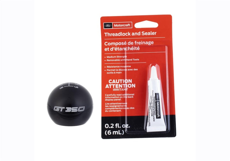 Ford Racing 15-19 Mustang GT350 6-Speed Shift Knob - Black Ford Racing Shift Knobs  AXOPROS