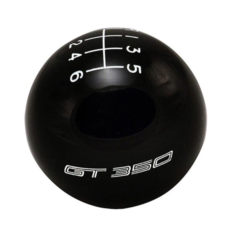 Ford Racing 15-19 Mustang GT350 6-Speed Shift Knob - Black Ford Racing Shift Knobs  AXOPROS