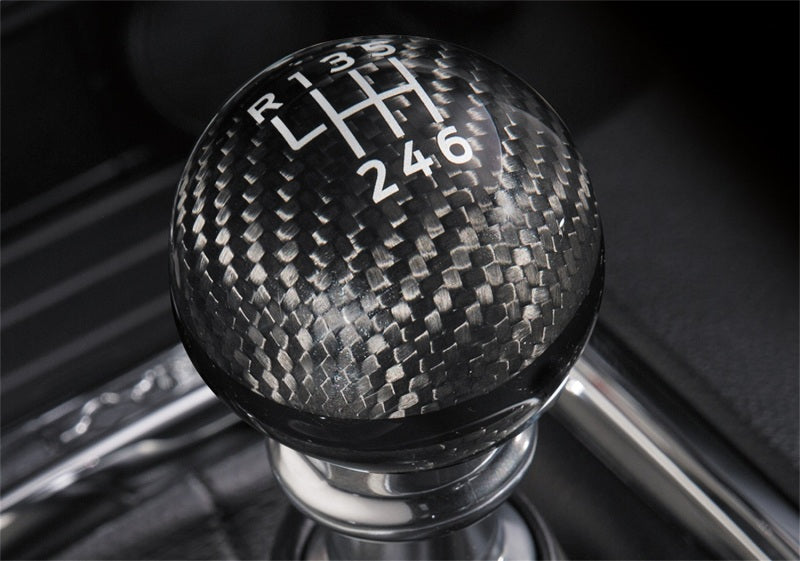 Ford Racing 15-25 Mustang Ford Racing Carbon Fiber Shift Knob 6 Speed Ford Racing Shift Knobs AXOPROS