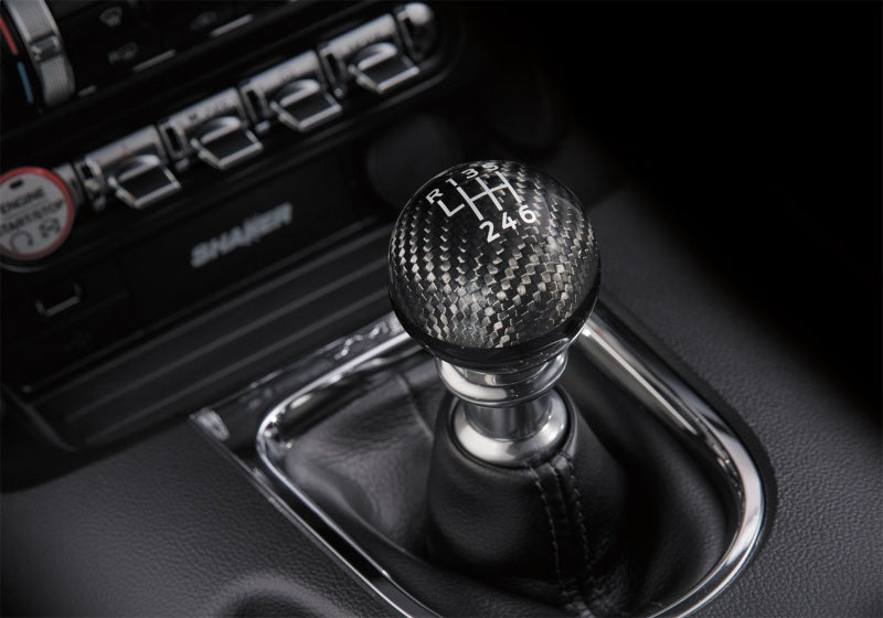 Ford Racing 15-25 Mustang Ford Racing Carbon Fiber Shift Knob 6 Speed Ford Racing Shift Knobs AXOPROS