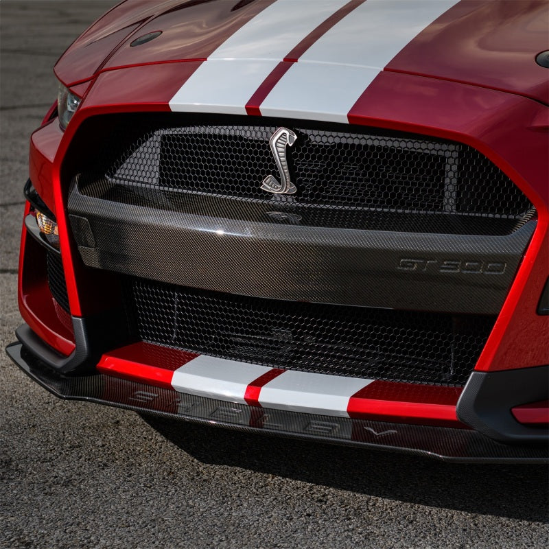 Ford Racing 20-21 Mustang GT500 Carbon Fiber Bumper Insert Ford Racing Bumper Covers - Front  AXOPROS