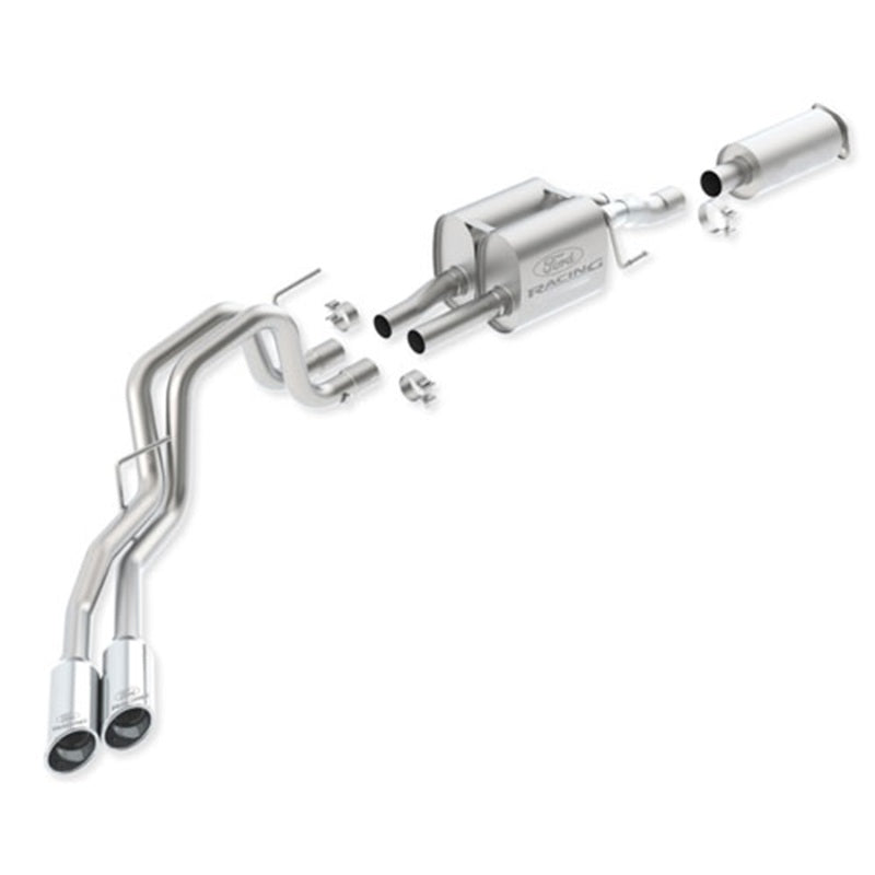 Ford Racing 2011-2014 F-150 SVT Raptor 6.2L Cat-Back Touring Exhaust System 145-inch WB Ford Racing Catback AXOPROS