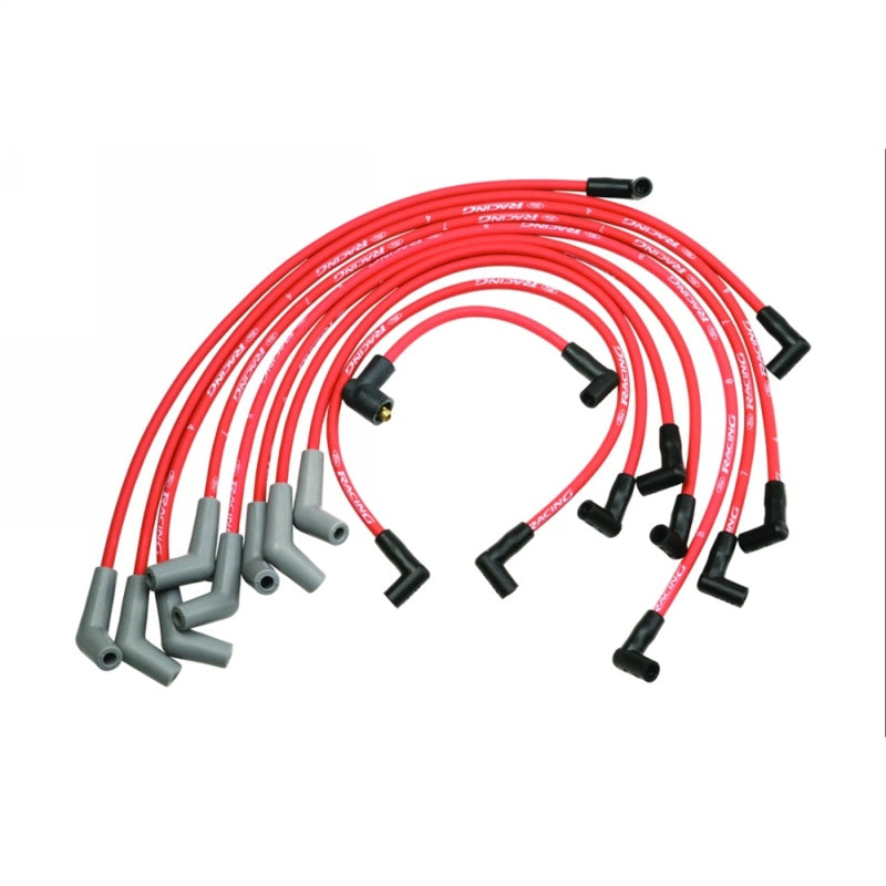 Ford Racing 9mm Spark Plug Wire Sets - Red Ford Racing Spark Plug Wire Sets  AXOPROS