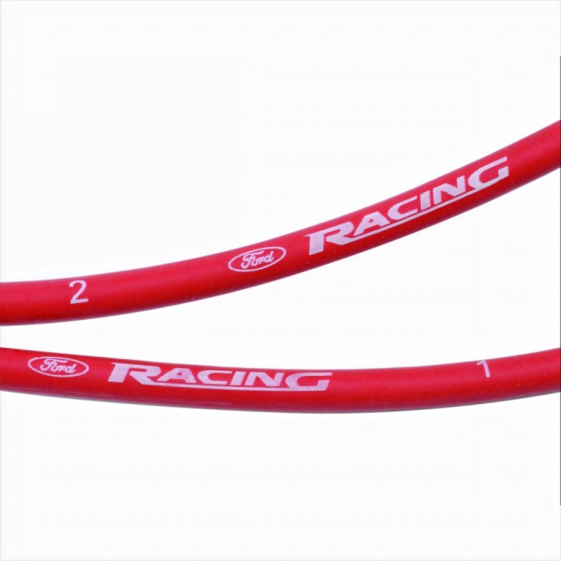 Ford Racing 9mm Spark Plug Wire Sets - Red Ford Racing Spark Plug Wire Sets  AXOPROS