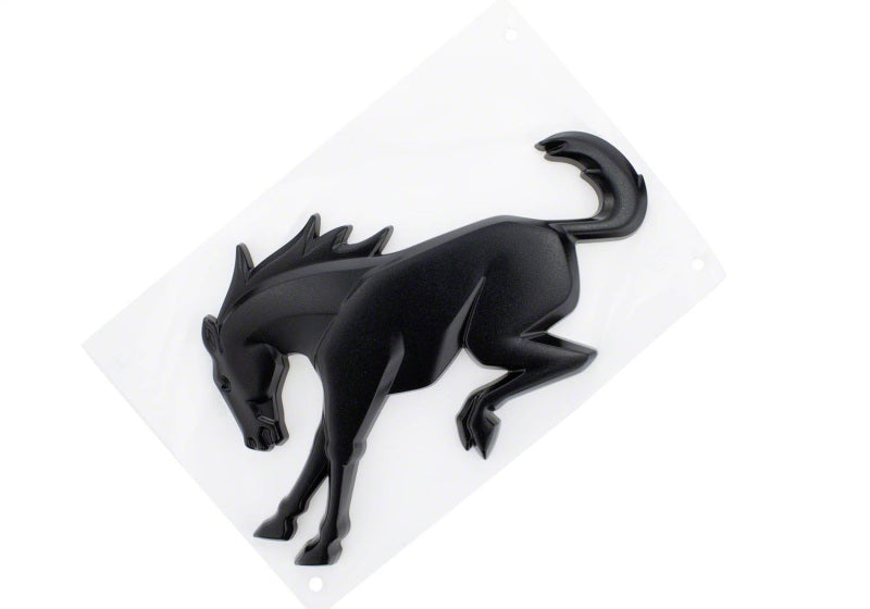 Ford Racing Bronco Rear Emblem - Matte Black Ford Racing Stickers/Decals/Banners AXOPROS
