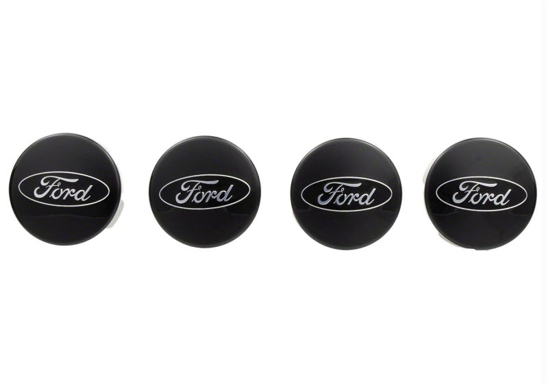Ford Racing Car Black and Chrome Wheel Cap Ford Racing Wheel Center Caps  AXOPROS