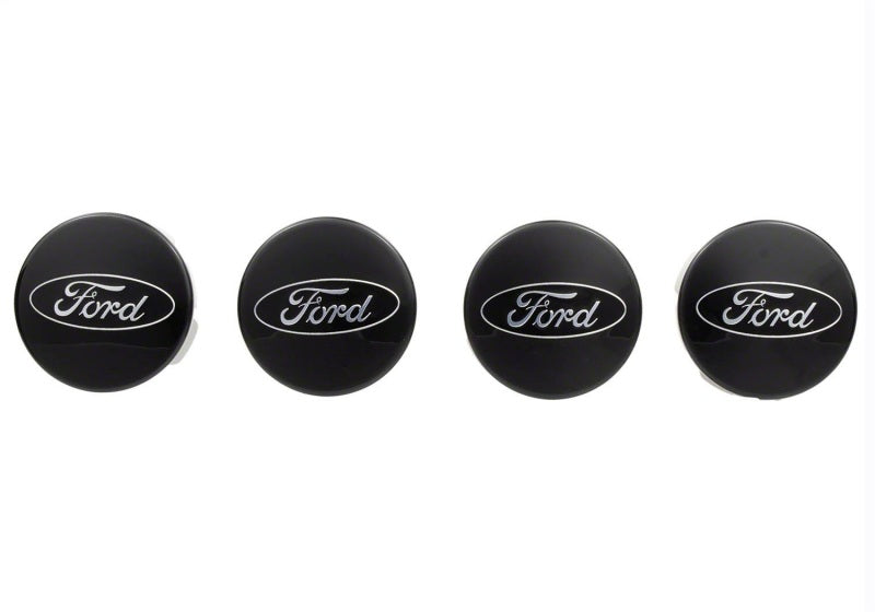 Ford Racing Car Black and Chrome Wheel Cap Ford Racing Wheel Center Caps  AXOPROS