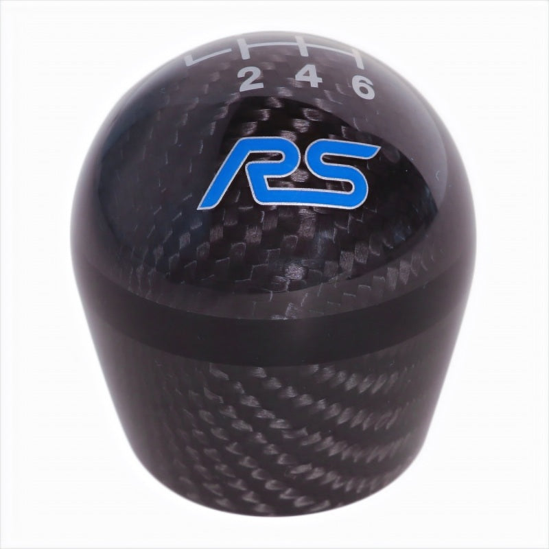 Ford Racing Focus RS Black Carbon Fiber Shift Knob 6 Speed Ford Racing Shift Knobs  AXOPROS