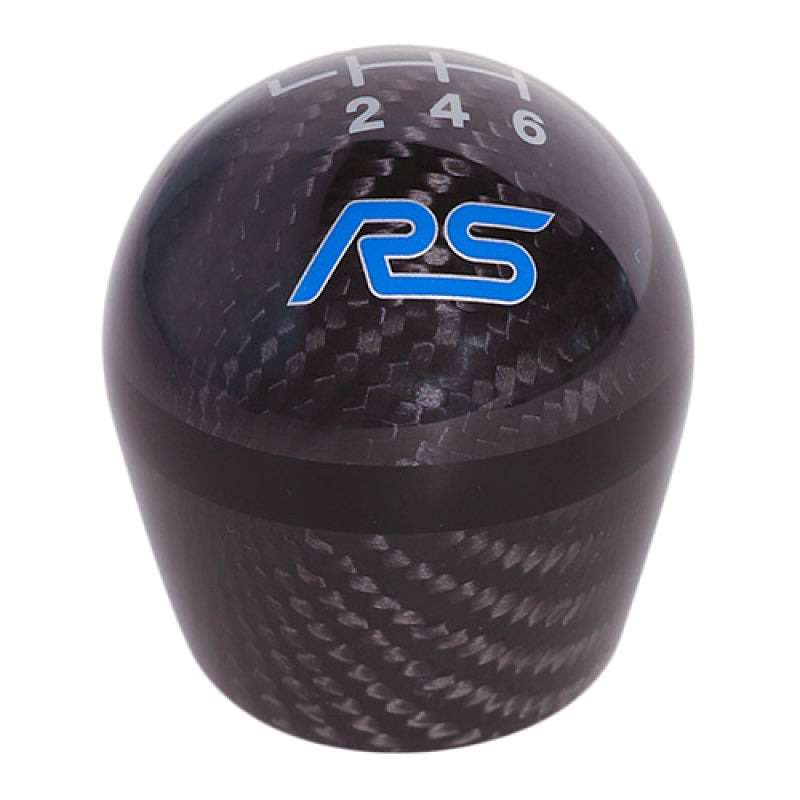 Ford Racing Focus RS Black Carbon Fiber Shift Knob 6 Speed Ford Racing Shift Knobs  AXOPROS
