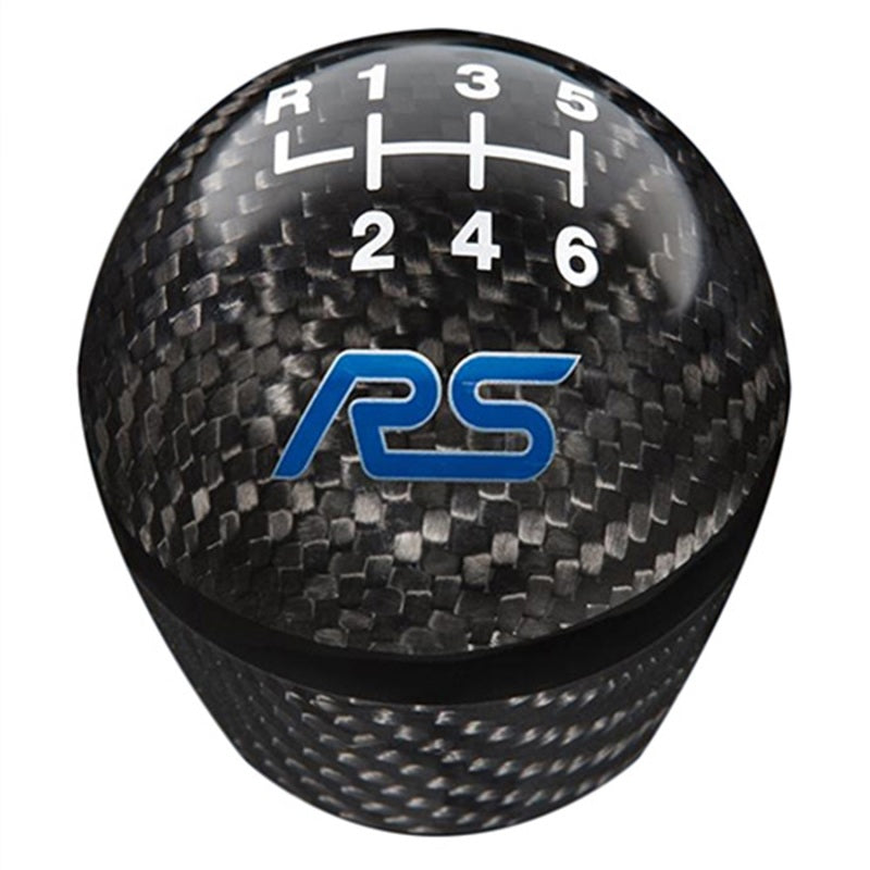 Ford Racing Focus RS Black Carbon Fiber Shift Knob 6 Speed Ford Racing Shift Knobs  AXOPROS