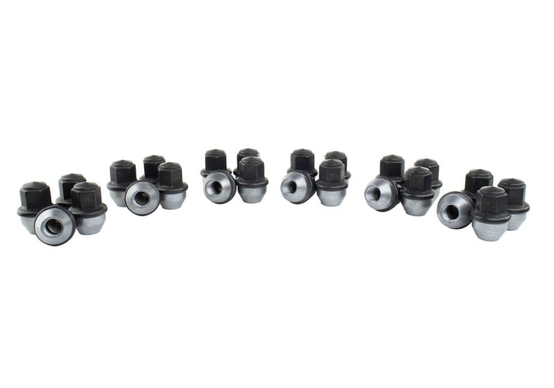Ford Racing M14 x 1.5 Black Lug Nut - Set of 24 Ford Racing Lug Nuts  AXOPROS
