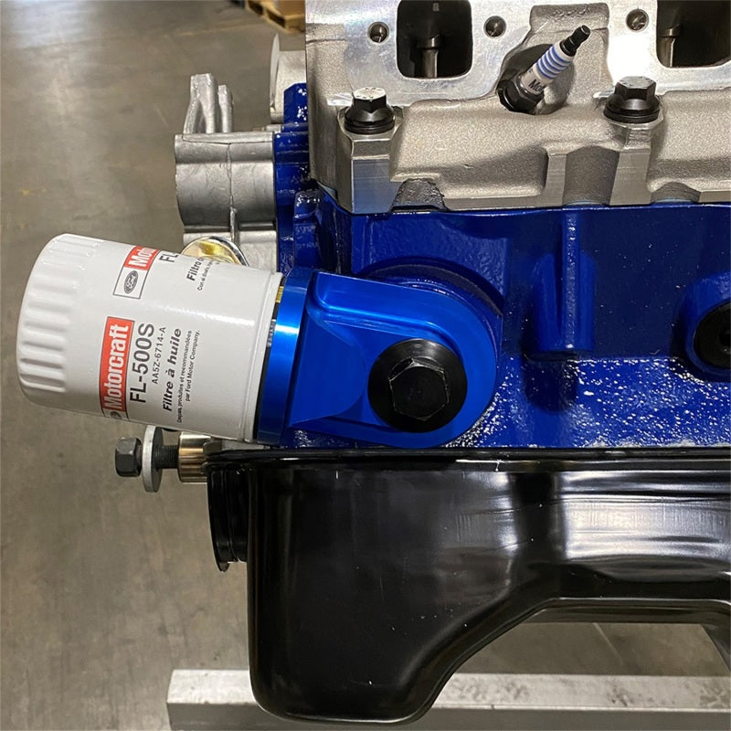 Ford Racing Push Rod V8 90 Degree Billet Oil Filter Adapter Ford Racing Oil Filter Other AXOPROS