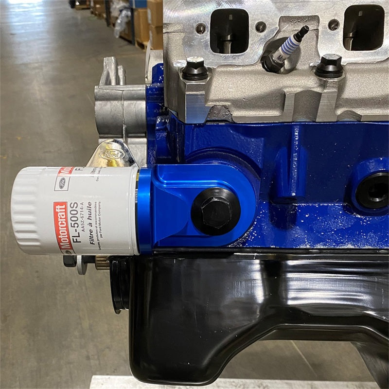 Ford Racing Push Rod V8 90 Degree Billet Oil Filter Adapter Ford Racing Oil Filter Other AXOPROS